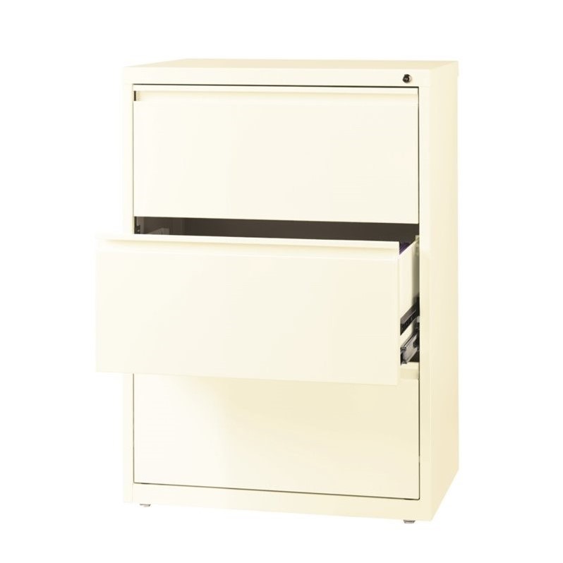 Hirsh Industries Llc Hirsh 3 Drawer Lateral File Cabinet In Cloud