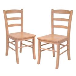 Light Oak Kitchen Chair Pemberly Row Dining Chair In Light Oak Finish Set Of 2