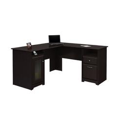 Whalen Furniture Golden Oak Cambria Computer Return Desk
