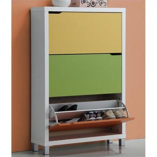 Bowery Hill Modern Shoe Cabinet