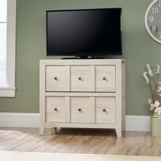 Sauder Dakota Pass 2 Drawer File Cabinet Tv Stand In Chalked Chestnut