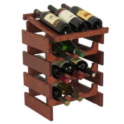 Wooden Mallet Bar Furniture Kmart Wooden Mallet Solid Oak Dakota Wine Rack 12 Bottle With Display Top