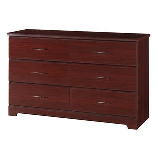 Stork Craft Usa Brookside 6 Drawer Dresser In Cherry