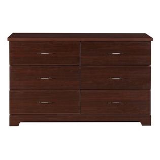 Stork Craft Usa Brookside 6 Drawer Dresser In Espresso