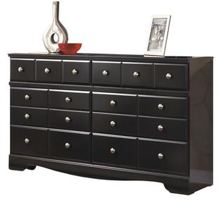Signature Design By Ashley Furniture Shay 6 Drawer Dresser In Almost Ashley Signature Design By Furniture Shay 6 Drawer Dresser In Almost Black Alternate