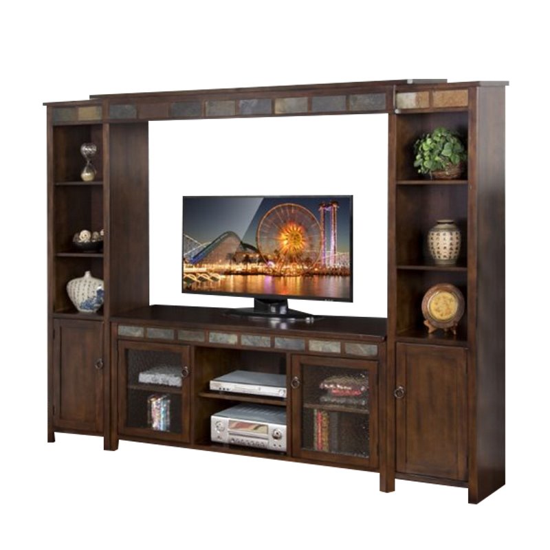 Sunny Designs Deigns Santa Fe 94 Entertainment Center In Dark Sunny Designs Deigns Santa Fe 94 Entertainment Center In Dark Chocolate