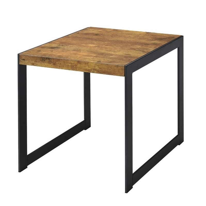 Coaster Coffee End Tables Sears Coaster Rustic End Table In Antique Nutmeg