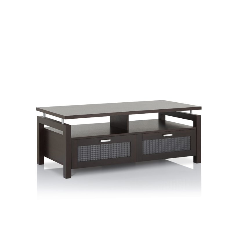 Coffee Tables End Kmart Furniture Of America Homes Inside Out Iohomes Griffon Modern Coffee Table Espresso