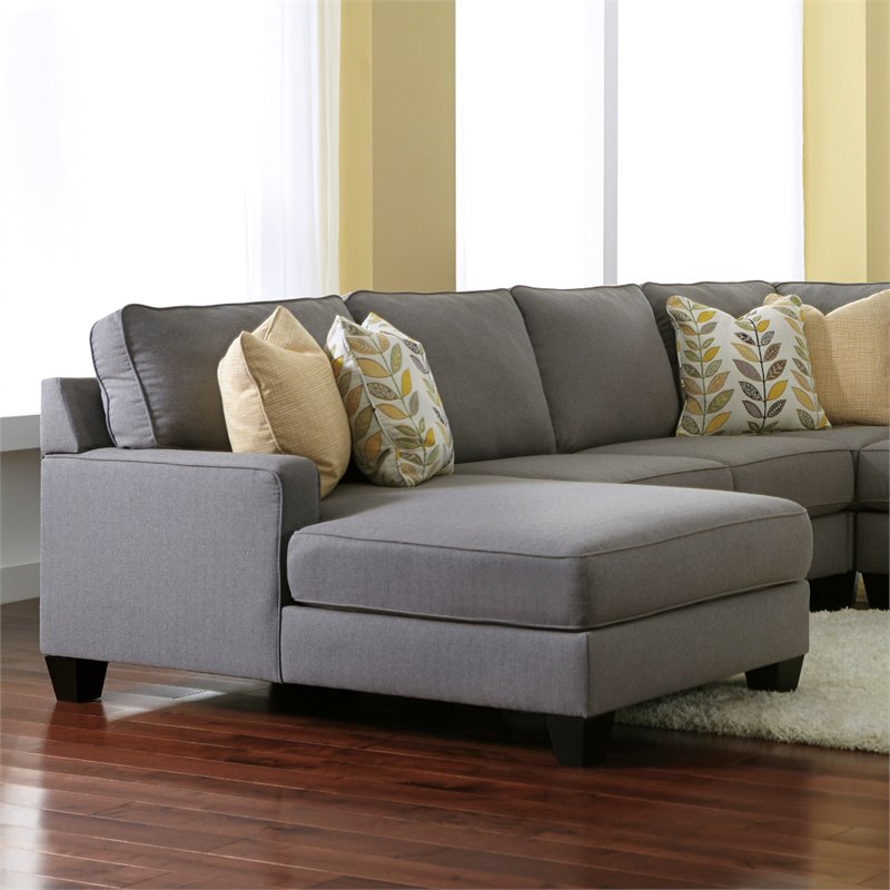 Ashley Furniture Chaise Lounge Ashley Chamberly Left Arm Facing Corner Chaise In Alloy