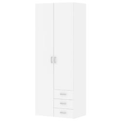 Armoires Kmart Tvilum Space 3 Drawer And 2 Door Wardrobe White 704254949