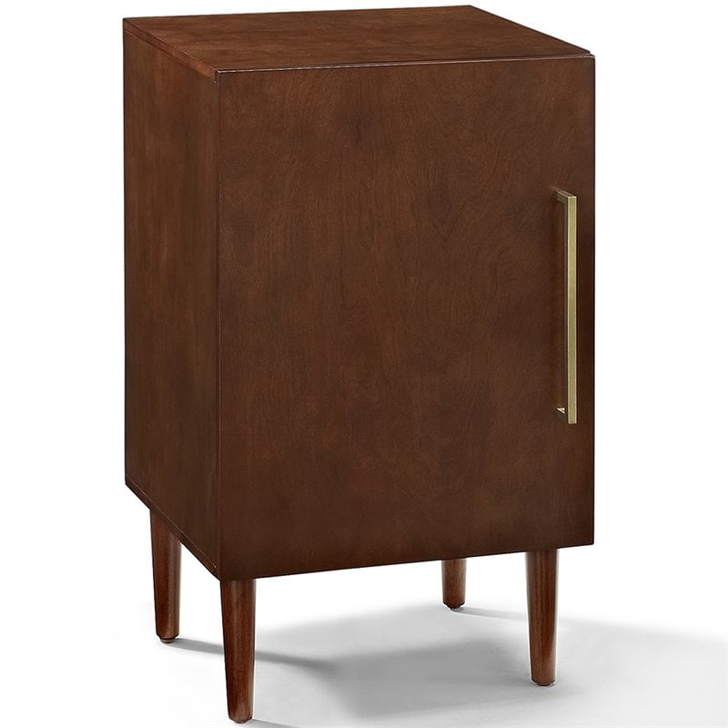 Crosley Furniture Everett Record Player Stand In Mahogany