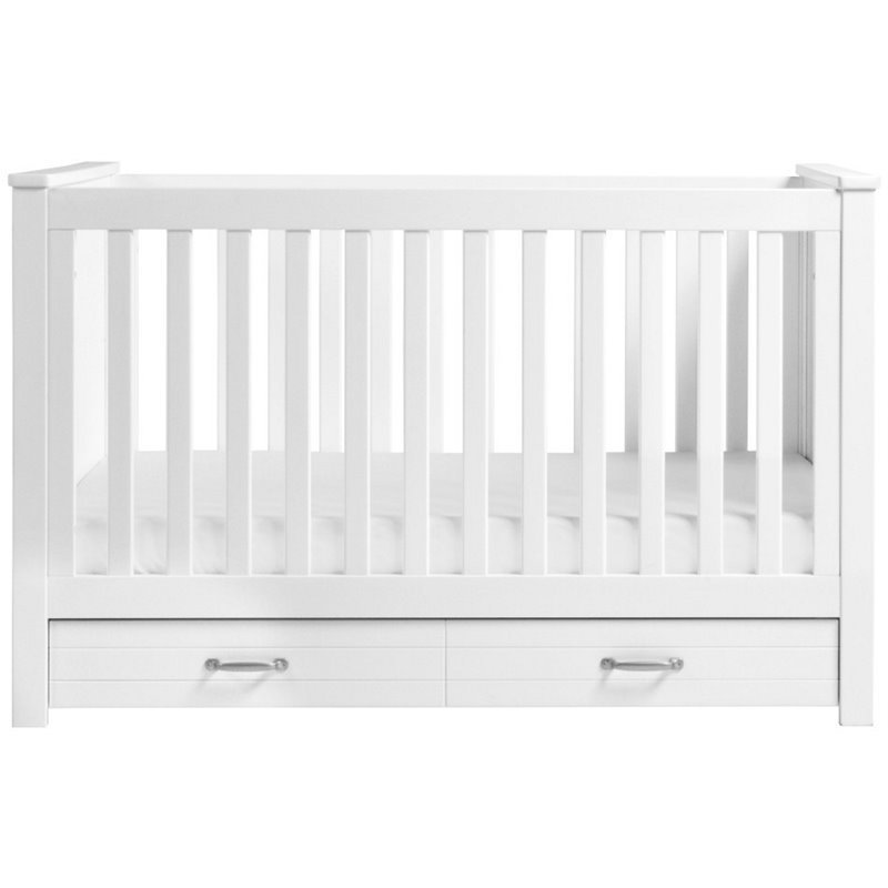 DaVinci Asher 3 in 1 Convertible Crib in White DaVinci Asher 3 in 1 Convertible Crib in White