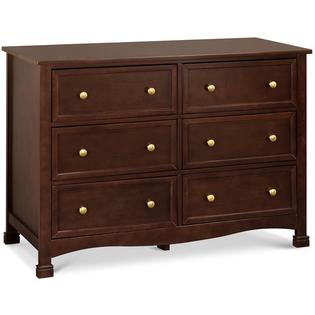 Davinci Da Vinci Kalani 6 Drawer Double Wide Dresser In Espresso
