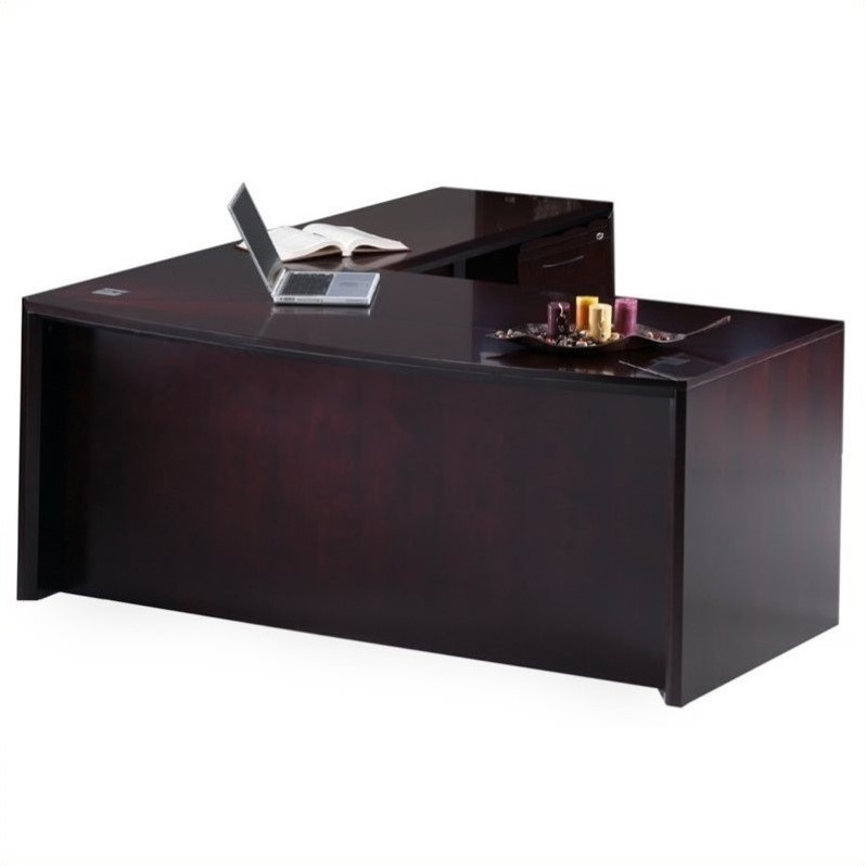 Gany L Shaped Executive Desk Mayline Corsica 72 L Shaped Executive Computer Desk Gany