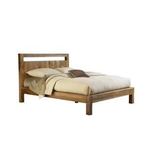 modus furniture modus atria platform bed in natural sheesham-full