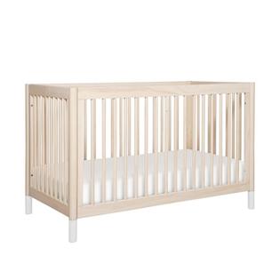 Home Square 4 Piece Nursery Furniture Set White Natural