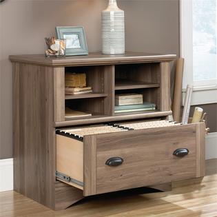 Sauder Harbor View 1 Drawer Lateral File Cabinet In Salt Oak