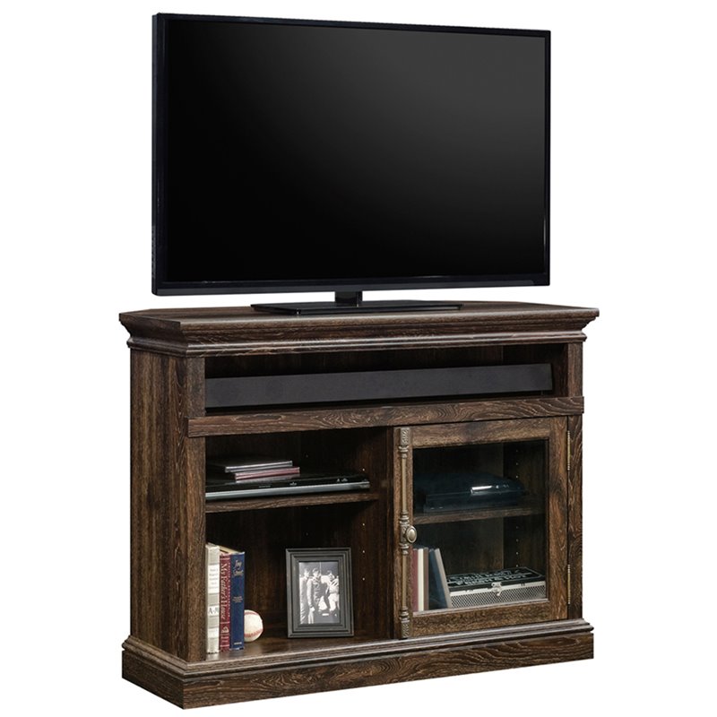 Sauder Harbor View Corner Tv Stand In Antiqued Sauder Harbor View Corner Tv Stand In Antiqued