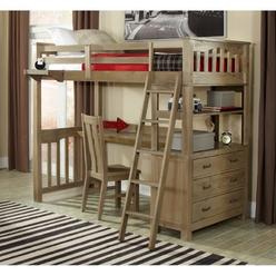 Twin Loft Bed With Desk Twin Loft Bed With Desk