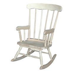 whitewood kids boston rocking chair unfinished wood