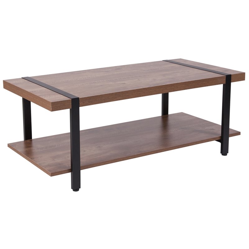 Flash Furniture Coffee Table In Rustic Flash Furniture Coffee Table In Rustic Alternate Image