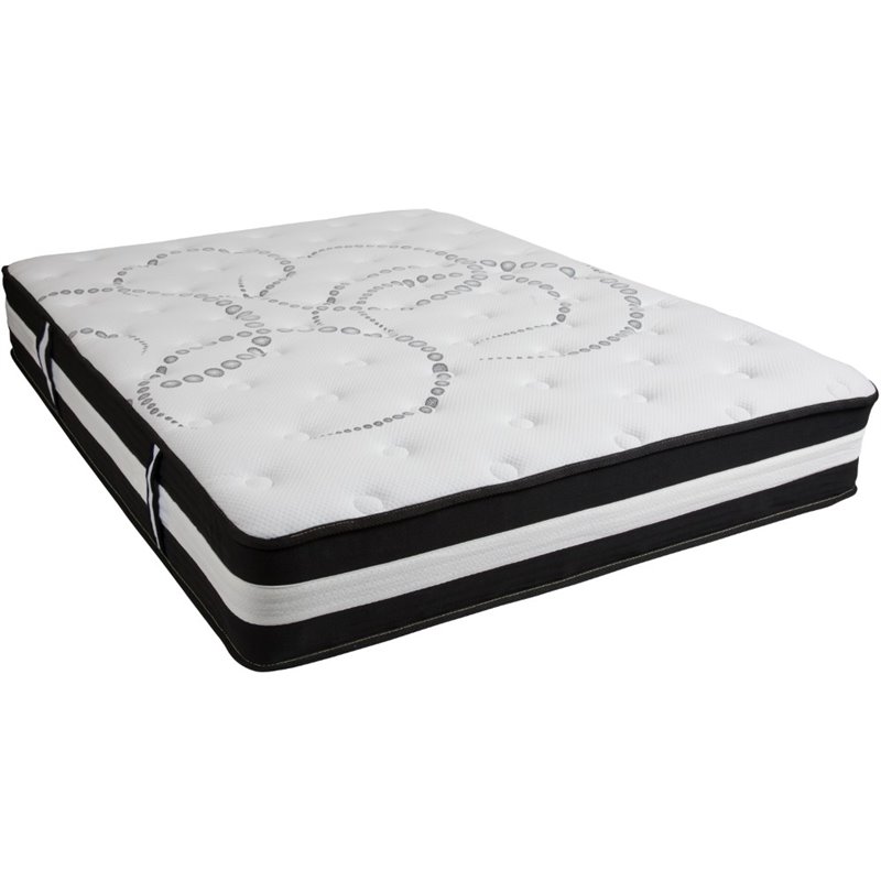Mattresses With Free Shipping Kmart Flash Furniture 11 Queen Medium Firm Mattress In White