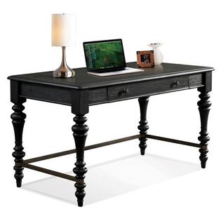 Riverside Furniture Corinne 54 Computer Desk In Ebonized Acacia