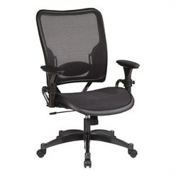 Office Star Desk Chairs Kmart Office Star Space Seating Deluxe Airgrid Dark Back And Seat 2 To 1