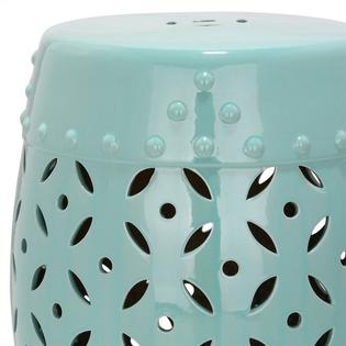 Safavieh Lattice Coin Ceramic Garden Stool In Robbins Egg Blue - Kmart Metal Garden Stool Safavieh Lattice Coin Ceramic Garden Stool In Robbins Egg Blue - Kmart Metal Garden Stool