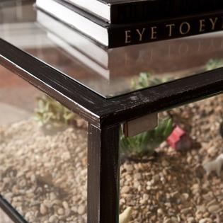 Southern Enterprises Terrarium Glass Display Coffee Table Southern Enterprises Terrarium Glass Display Coffee Table