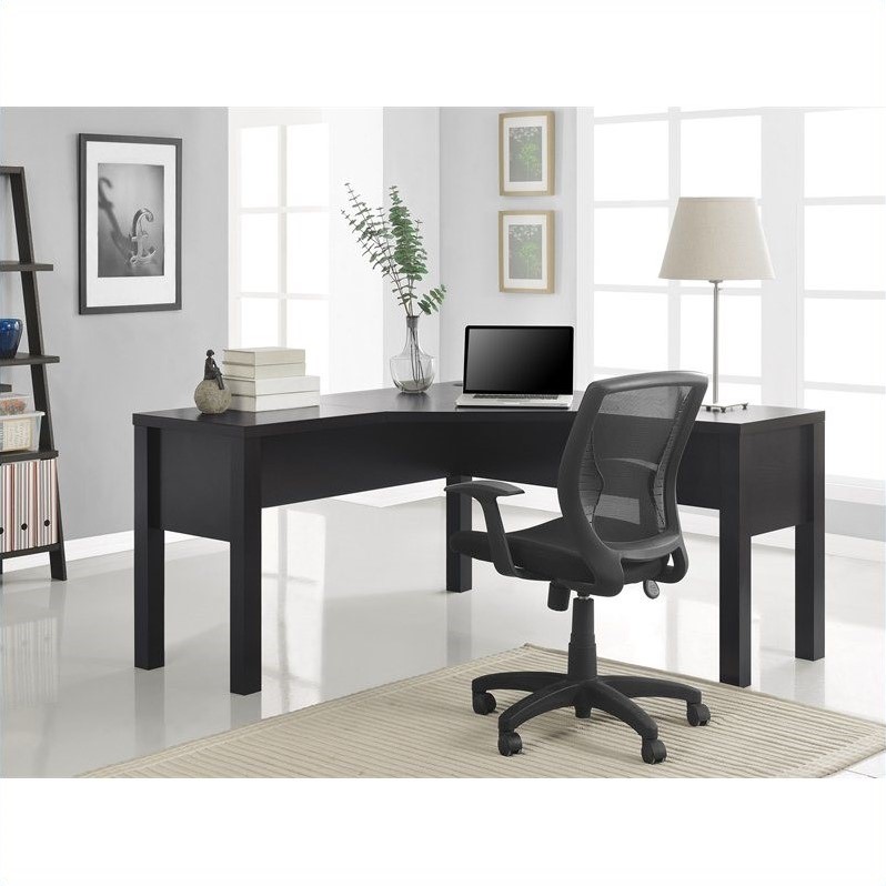 Ameriwood Home Altra Princeton L Shaped Desk In Espresso