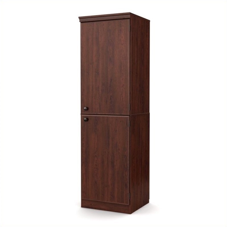 South Shore Morgan Storage Cabinet In Royal Cherry