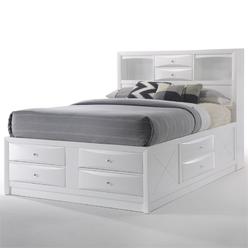 Acme Furniture Ireland Eastern King Bed W Storage Sears Marketplace Acme Furniture Ireland Eastern King Bed With Storage White
