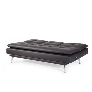 Lifestyle Solutions Relax A Lounger Imperial Sleeper Sofa In Black