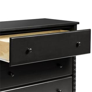 Davinci Jenny Lind 3 Drawer Spindle Baby Dresser In Ebony