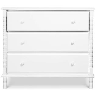 Davinci Jenny Lind 3 Drawer Spindle Baby Dresser In White