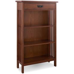 Mission Style Oak Bookcase