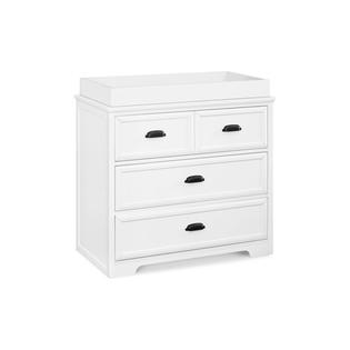 Davinci Charlie Homestead 3 Drawer Baby Dresser In White