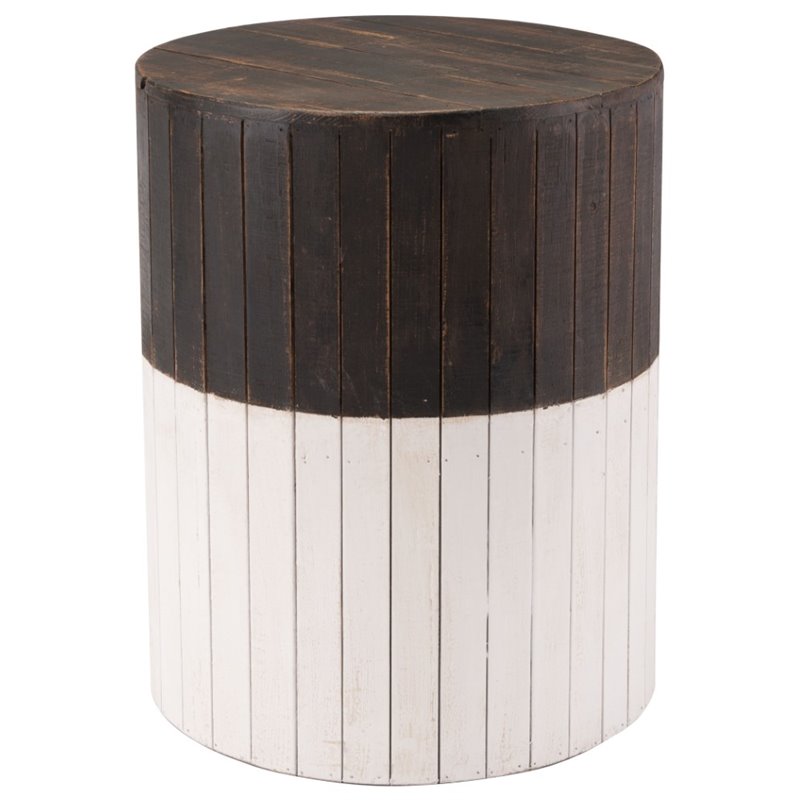 Zuo Modern A10605 Wooden Round Garden Stool In Brown And White - Kmart Metal Garden Stool Zuo Modern A10605 Wooden Round Garden Stool In Brown And White - Kmart Metal Garden Stool
