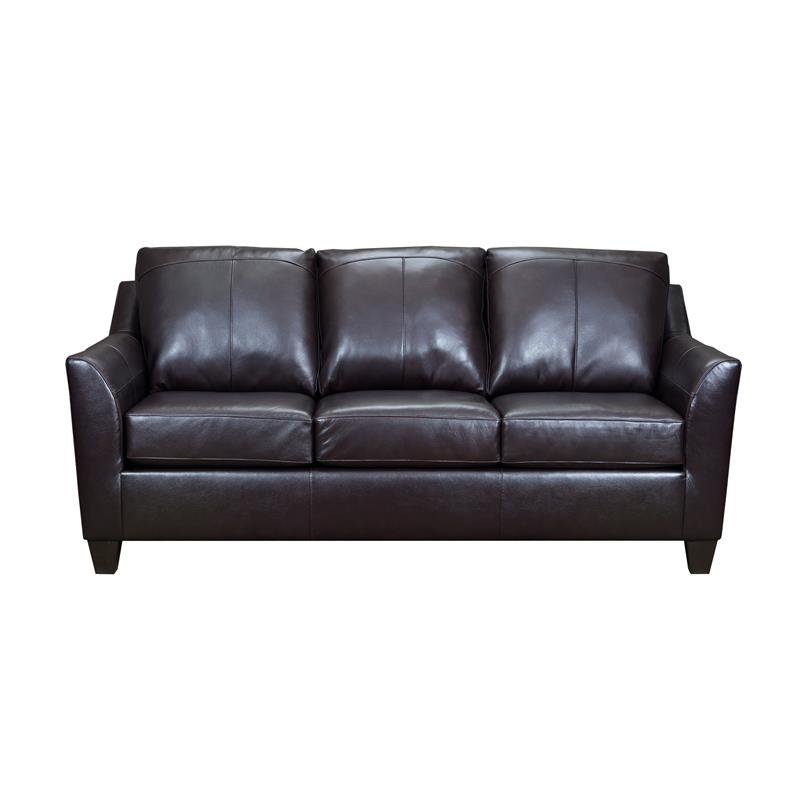Abbyson Living London Top Grain Leather Sofa And Loveseat By