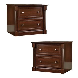 Sauder Set Of 2 Lateral File Cabinet In Cherry