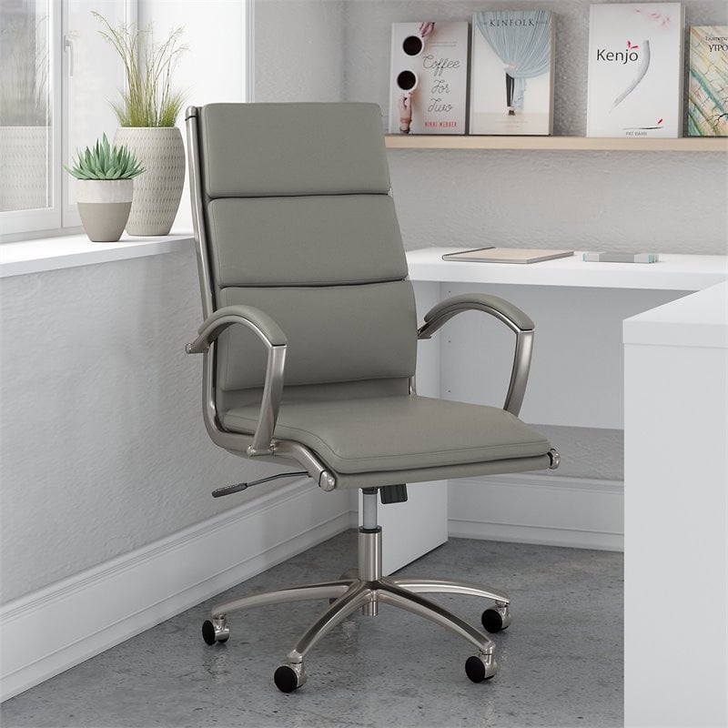 Bbf Office By Kathy Ireland Echo High Back Leather Executive Chair Bbf Office By Kathy Ireland Echo High