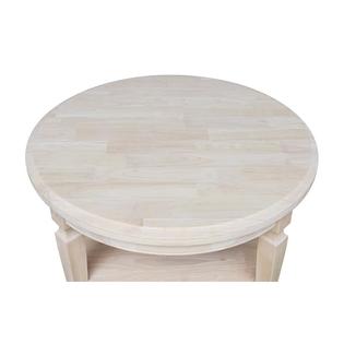 International Concepts Vista Round Coffee Table Unfinished - Unfinished Round Coffee Table International Concepts Vista Round Coffee Table Unfinished - Unfinished Round Coffee Table