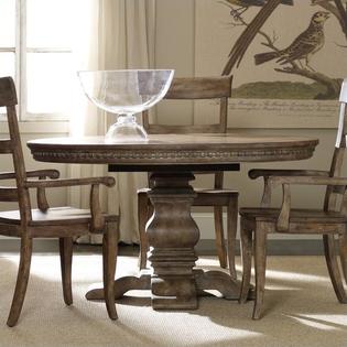 Furniture Sorella Round Oval Pedestal Dining Table With Leaf Furniture Sorella Round Oval Pedestal Dining Table With Leaf