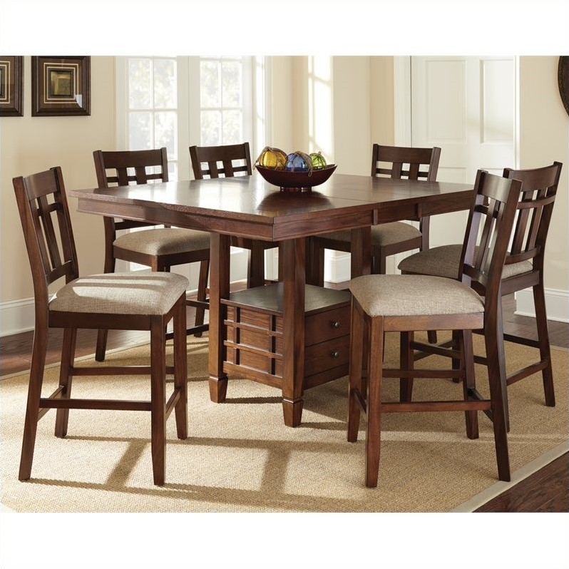Steve Silver Company Bolton 5 Piece Counter Dining Table Set