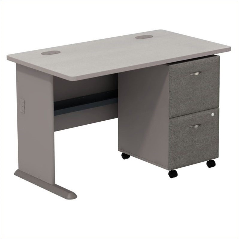 Bbf Bush Business Series A 48 Computer Desk With 2 Drawer