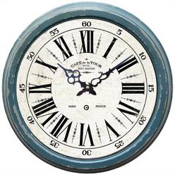 Yosemite Home Decor Wall Clocks On Kmart Yosemite Home Decor Circular Iron Wall Clock With Distressed Blue Frame