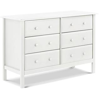Davinci Jayden 6 Drawer Double Dresser In White