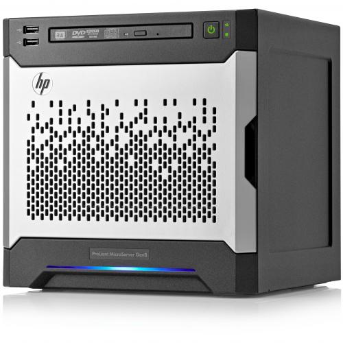 001 Hp Proliant Microserver Gen8 Ultra Micro Tower Server 1 X Intel Xeon 12l V2 Dual Core 2 Core 2 30 Ghz 4 Gb Installed