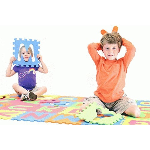 Mota Alphabet Abc Mat Eva Foam Anti Slip Foam Jigsaw Puzzle Floor Play Mat 26 Tiles